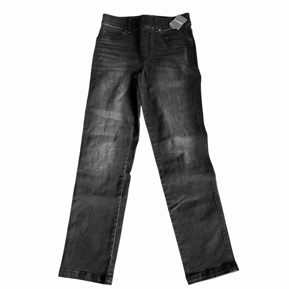 🆕 Spanx Straight Leg Vintage Black Jeans Size S